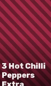 3 Hot Chilli Peppers Extra